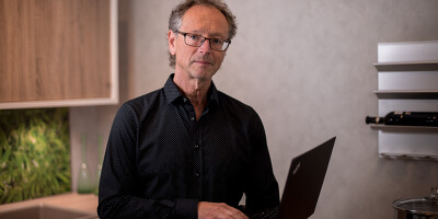 Micha Zinsser, Inhaber MZ Küchendesign, Lorch